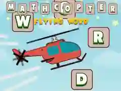 Jogo Mathcopter: Palavra Voadora online