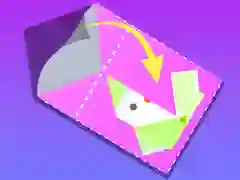 Jogo Papel dobrável fofo online Jogo Papel dobrável fofo online