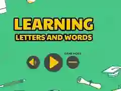 Jogo Aprendendo Letras e Palavras online