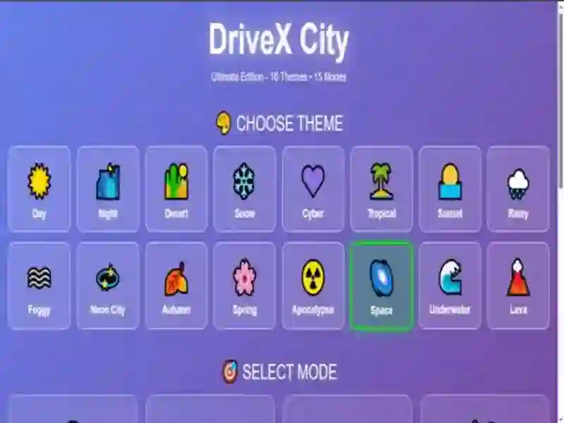 Jogo Cidade DriveX online