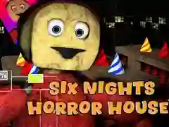 Jogo Seis Noites na Casa do Horror online Jogo Seis Noites na Casa do Horror online