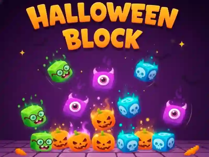 Jogo Bloco de Halloween online