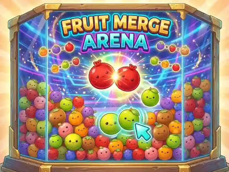 Jogo Fruit Merge Arena online