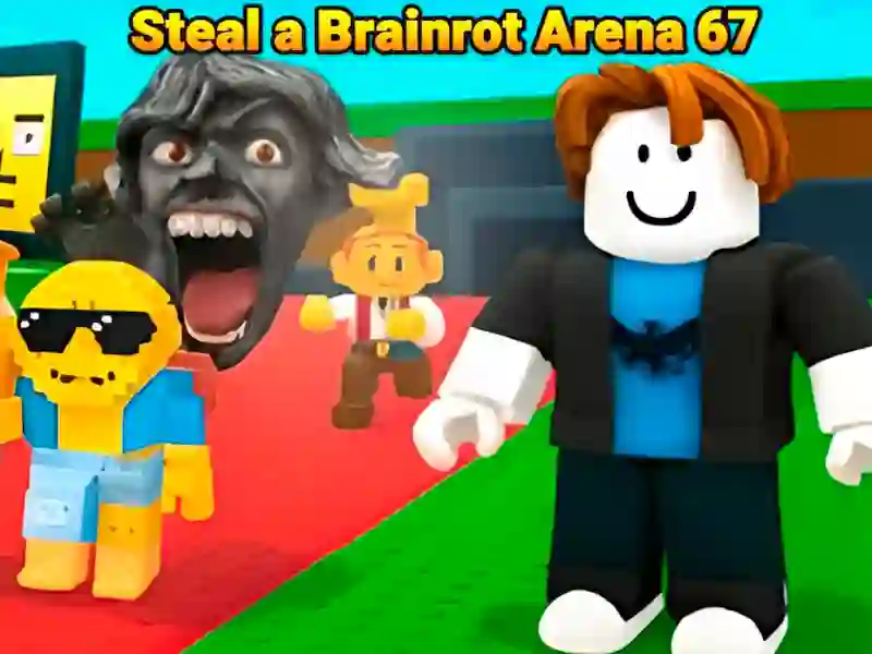 Jogo Roube uma Arena Brainrot 67 online