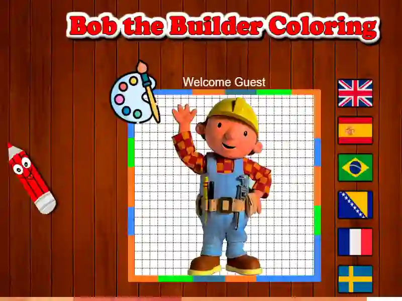 Jogo Bob the Builder Coloring online Jogo Bob the Builder Coloring online