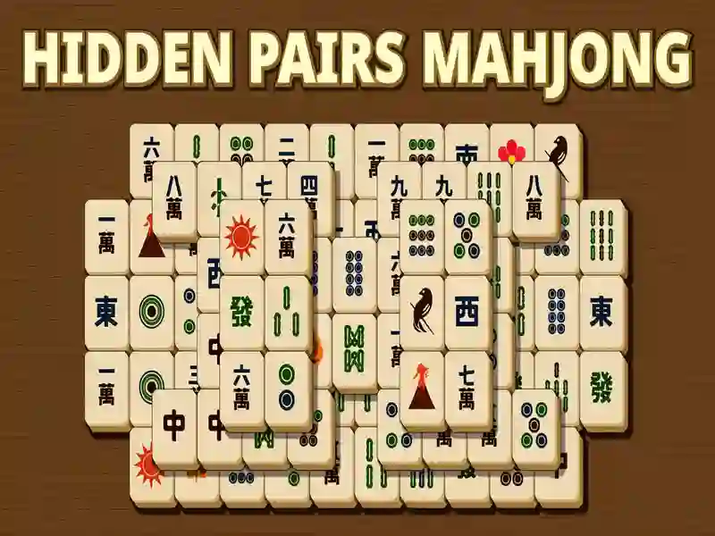 Jogo Pares ocultos Mahjong online