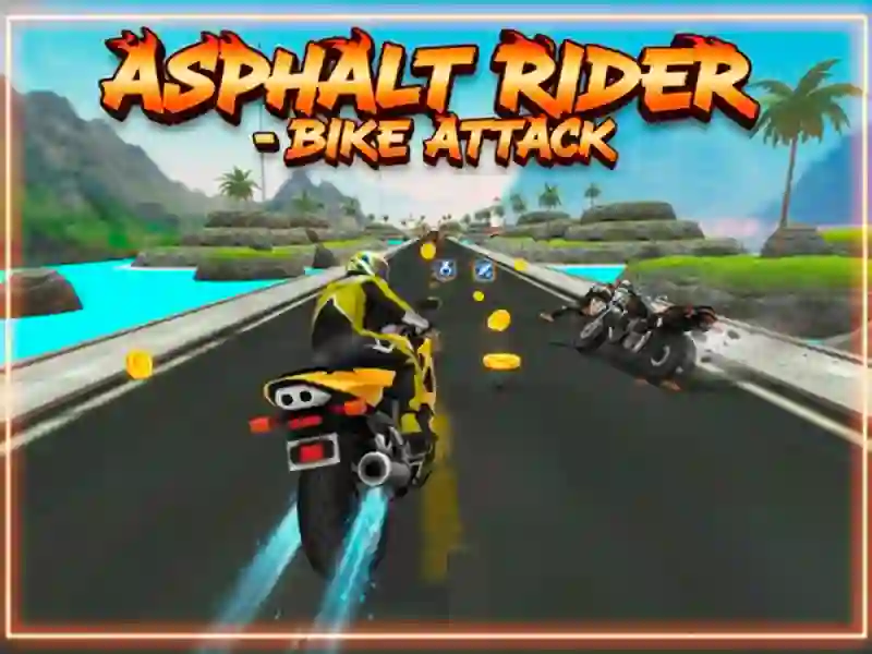Jogo Asphalt Rider — Ataque de bicicleta online