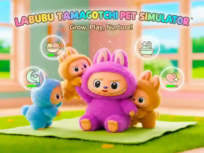 Jogo Simulador de animal de estimação Labubu Tamagotchi online