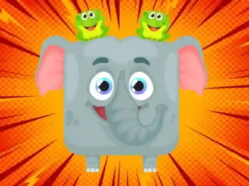 Jogo Jelly-Belly. Faça o elefante online