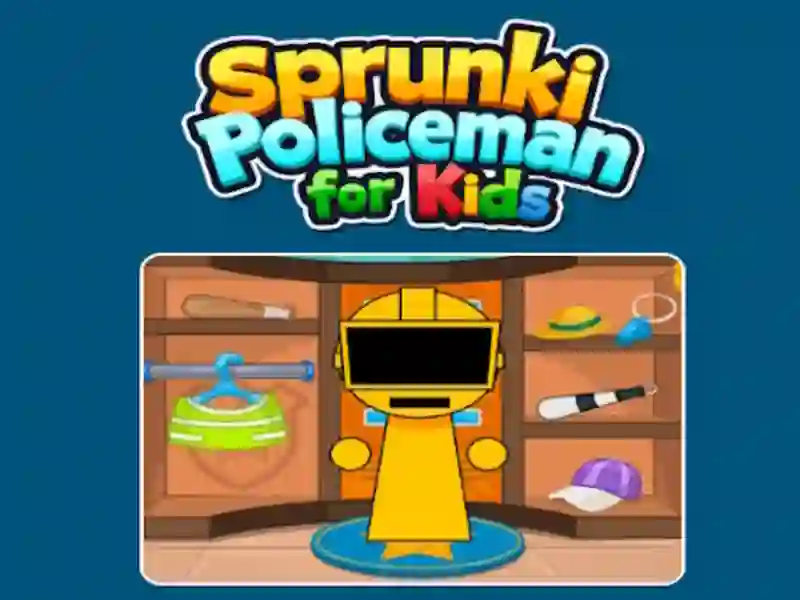 Jogo Sprunki Policeman for Kids online