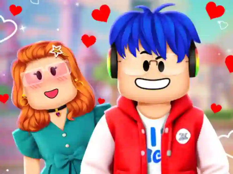 Jogo Casal Roblox vestir-se online