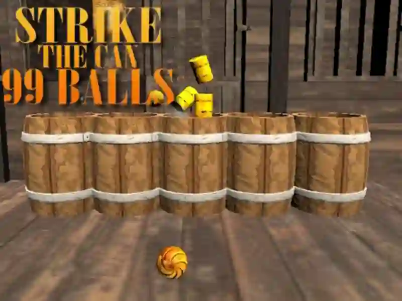 Jogo Jogo Strike The Can online