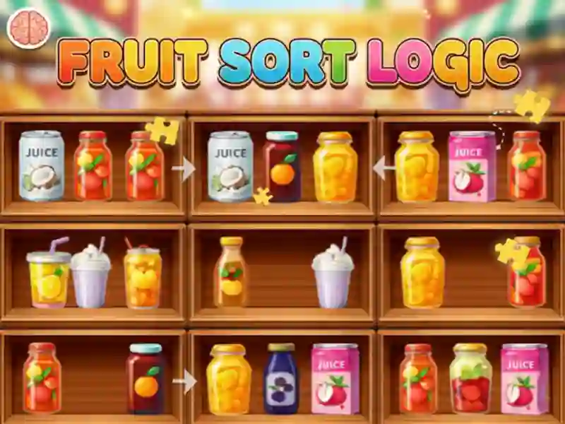 Jogo Lógica de classificação de frutas online