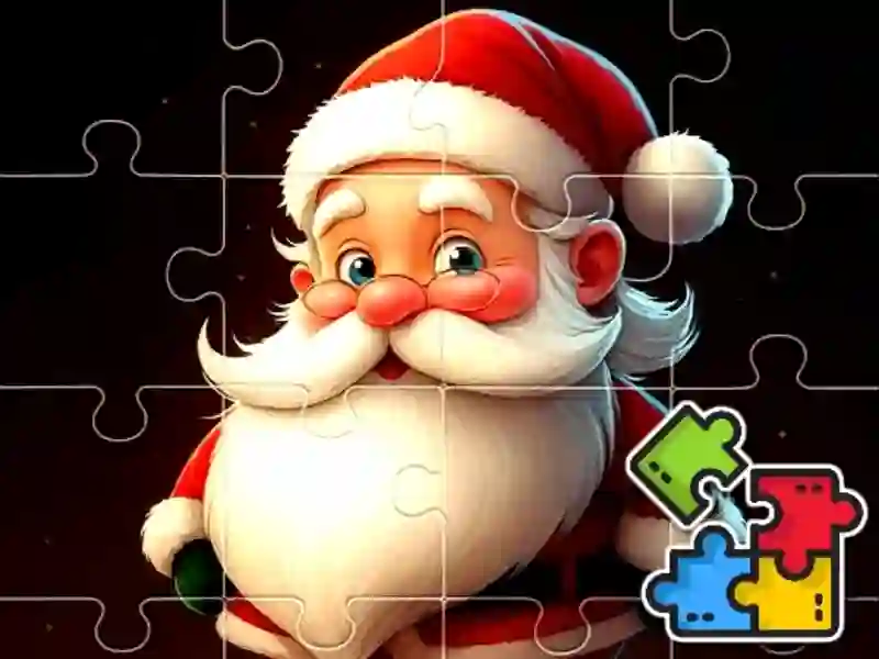 Jogo Quebra-cabeça de Natal com Papai Noel online