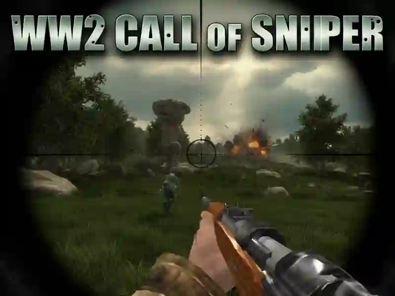 Jogo Chamado do Sniper da 2ª Guerra Mundial online