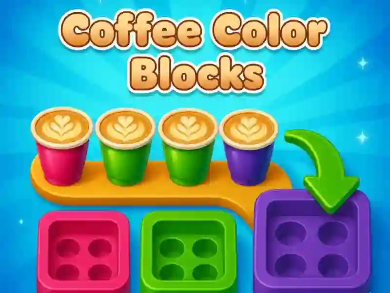 Jogo Blocos de cores de café online
