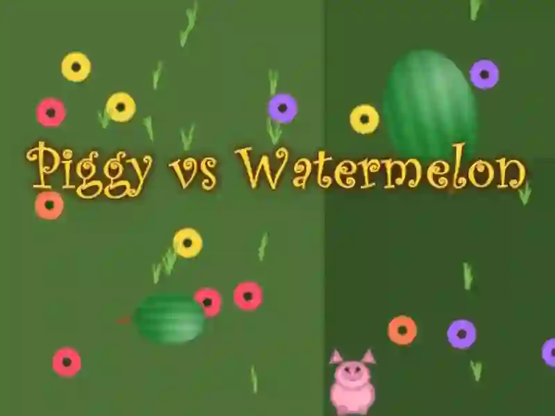 Jogo Piggy vs Watermelon online
