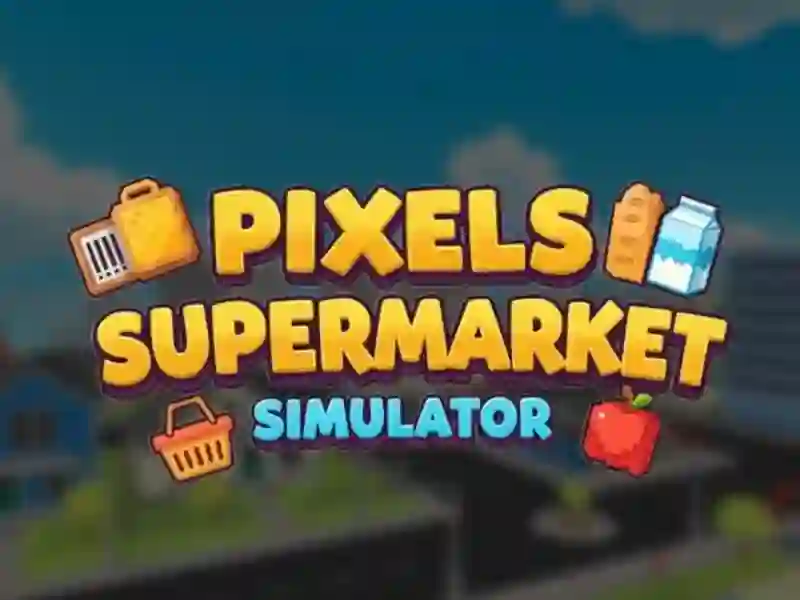 Jogo Simulador de supermercado Pixels online
