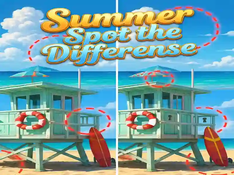 Jogo Summer Spot the Differense online