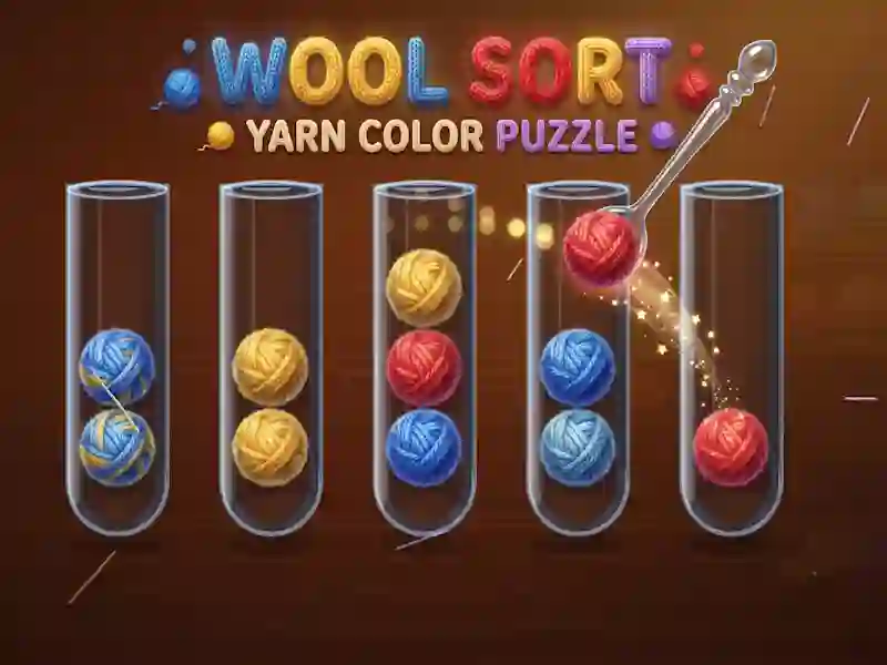 Jogo Wool Sort Yarn Color Puzzle online
