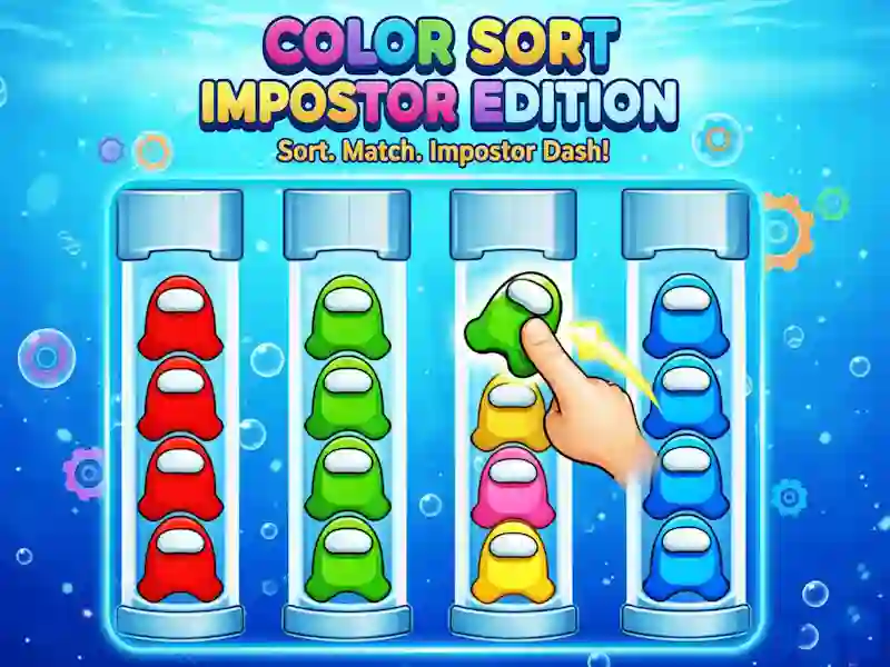 Jogo Edição Impostor de Classificação de Cores online