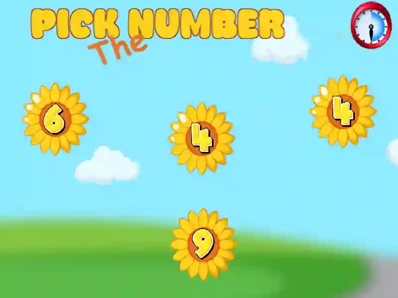 Jogo Escolha o número online