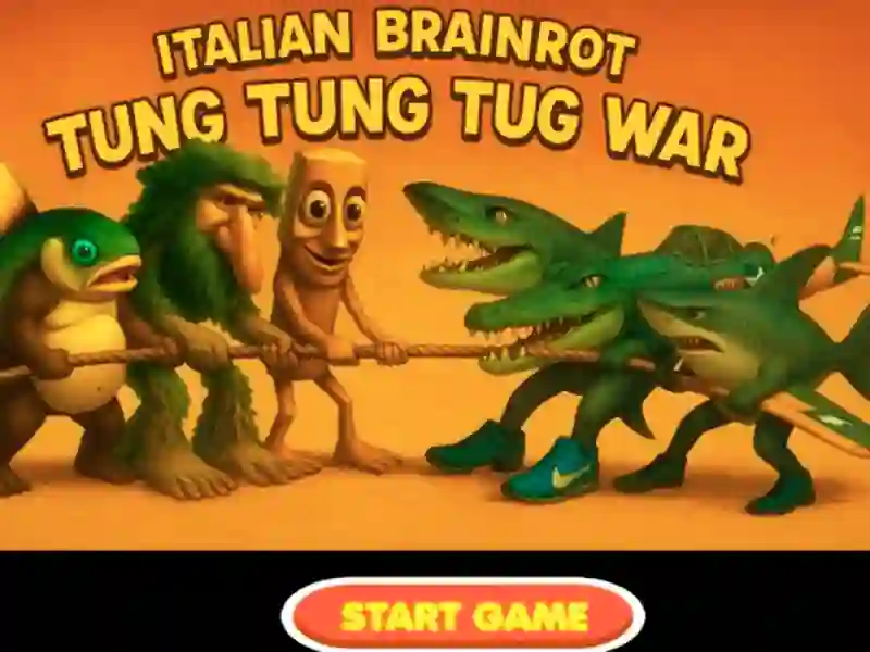 Jogo Guerra italiana de Tung Brainrot Tung Tung online