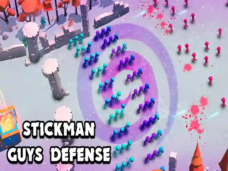 Jogo Stickman Carys Defense online