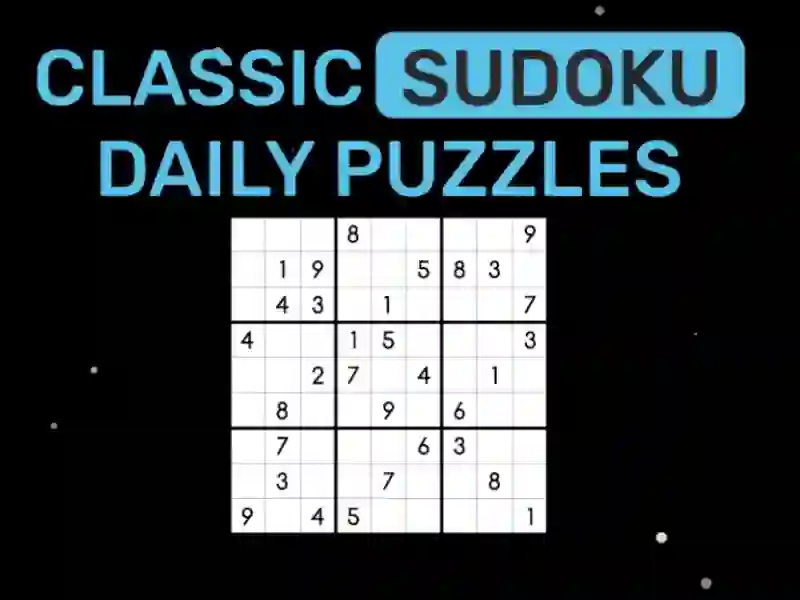 Jogo Quebra-cabeças diários de sudoku clássicos online