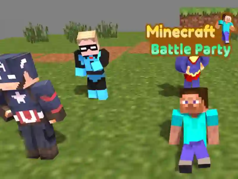 Jogo Minecraft Battle Party online