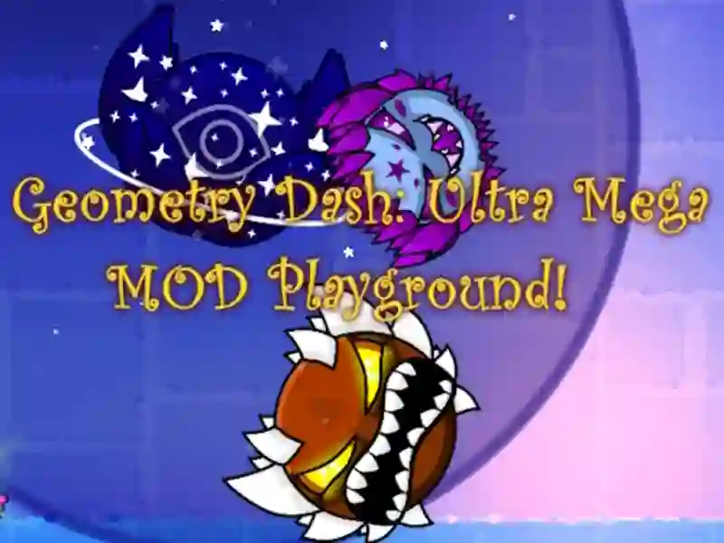 Jogo Dash Geometry: Ultra Mega Mod Playground! online