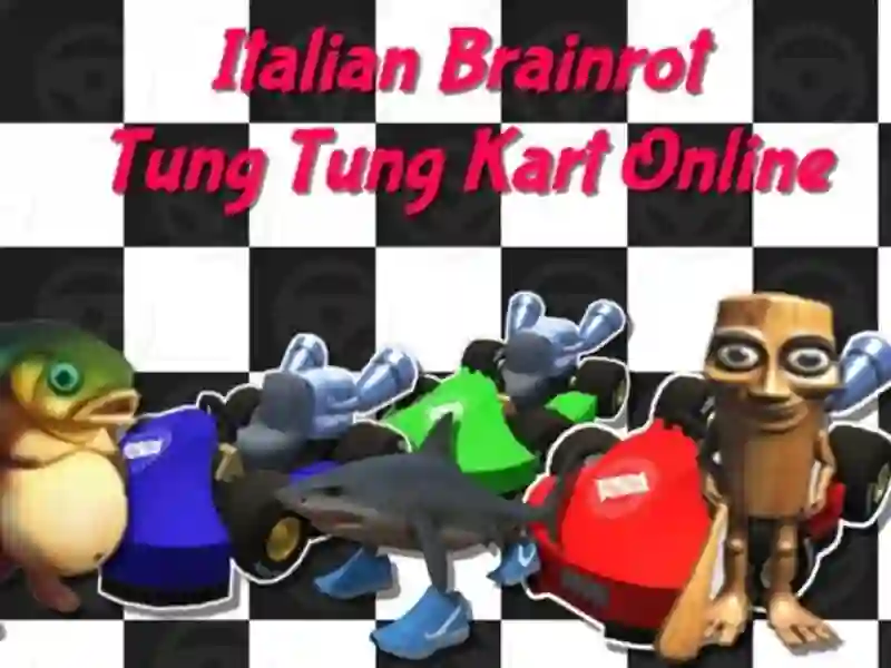Jogo Italiano Brainrot Tung Tung Kart online online