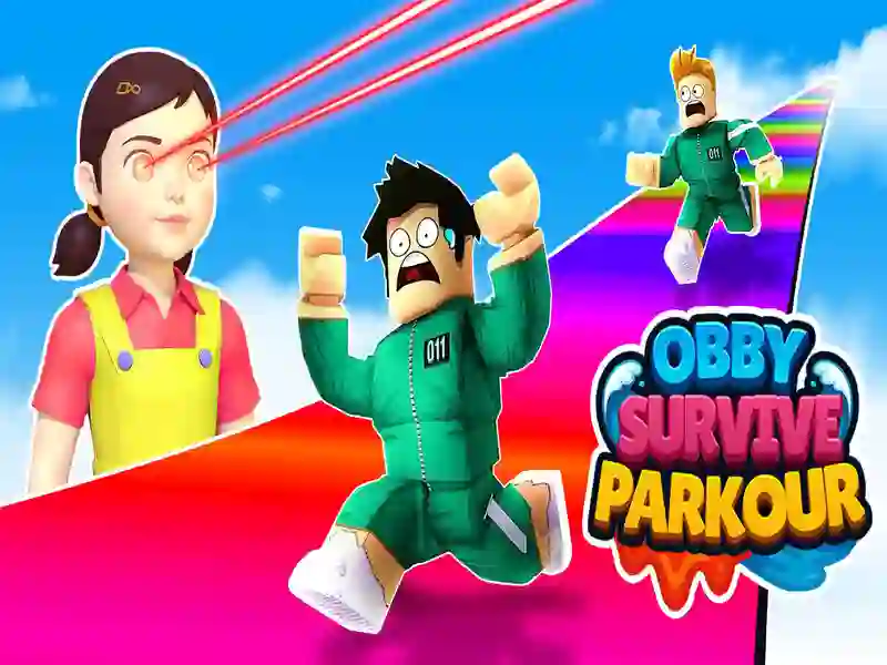 Jogo Obby sobrevive ao Parkour online