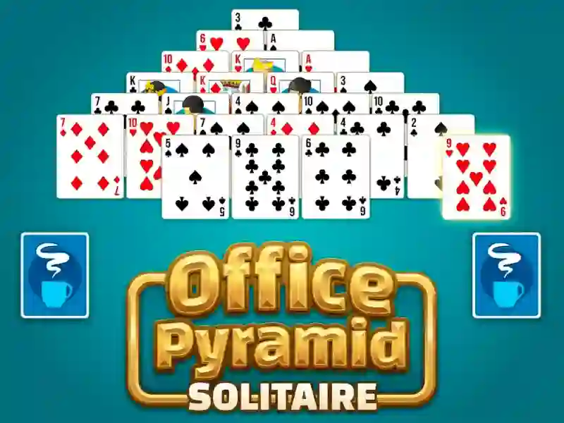 Jogo Office Pyramid Solitaire online