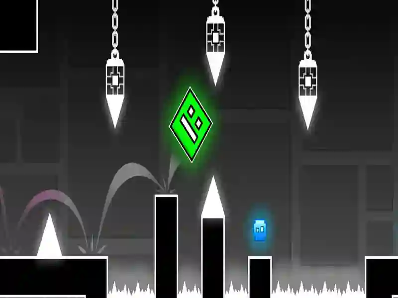 Jogo Jogo de plataformas de geometria online