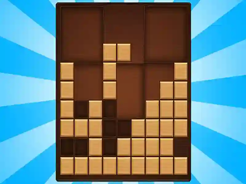 Jogo Blocos de pilha conectam blocos de madeira! online