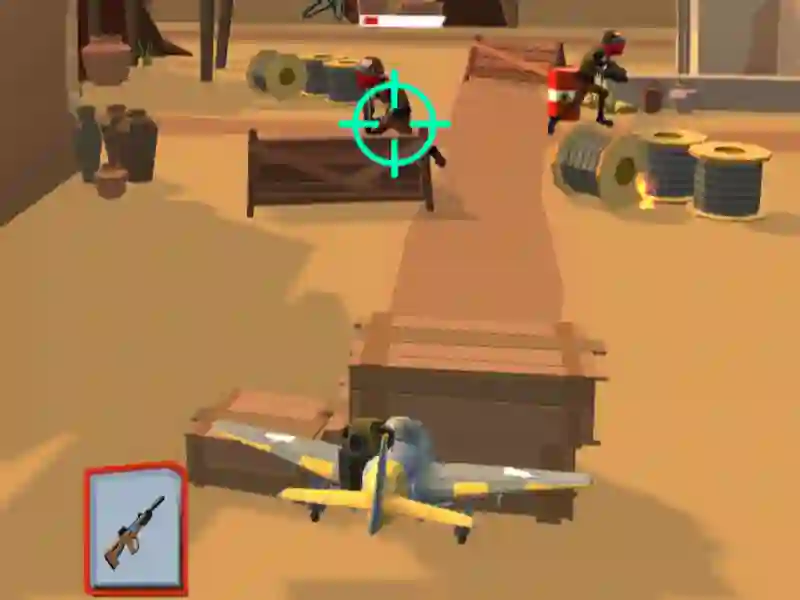 Jogo Bombardino Crocodilo Brainrot Gunner online