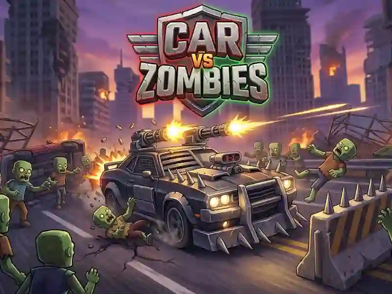 Jogo Car VS Zombies online