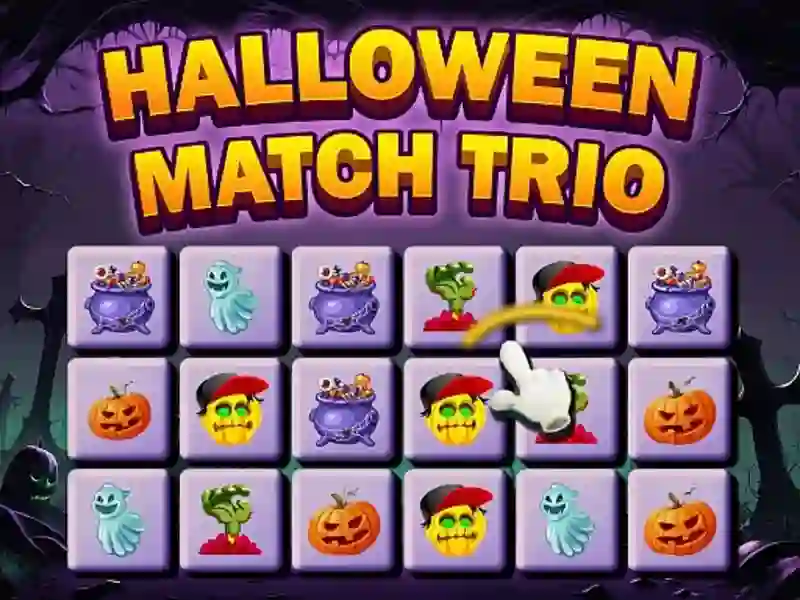 Jogo Trio de jogos de Halloween online Jogo Trio de jogos de Halloween online