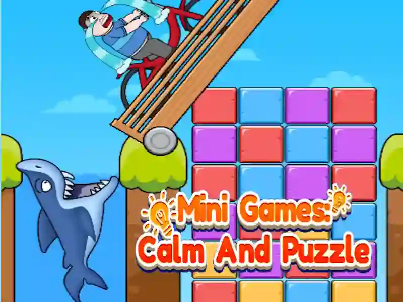 Jogo Mini jogos calmo e quebra -cabeça online