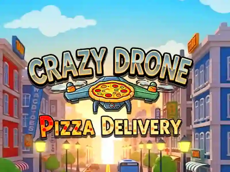 Jogo Entrega de pizza com drone maluco online