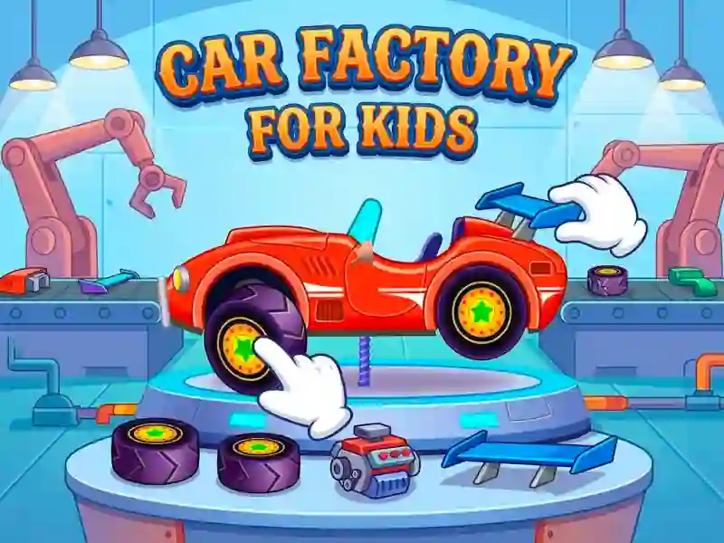Jogo Car Factory For Kids online