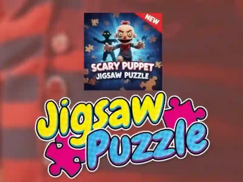 Jogo Quebra-cabeça assustador de boneco online