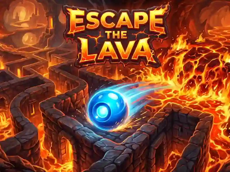 Jogo Escape the lava online