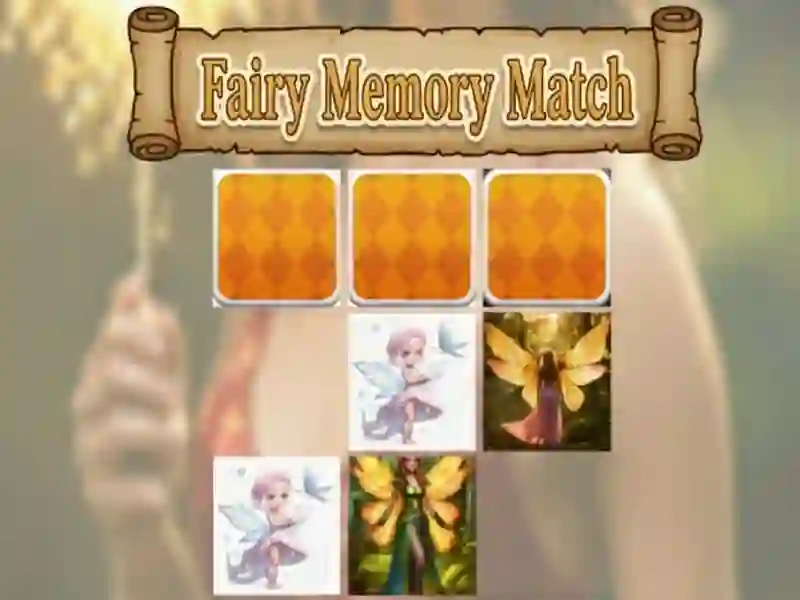 Jogo Jogo de memória de fadas online