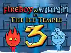Jogo Fireboy e Watergirl 3: O Templo de Gelo online