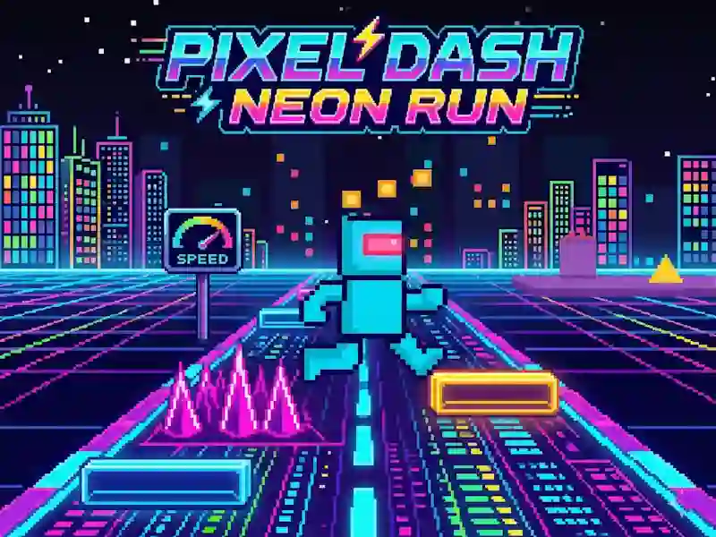 Jogo Pixel Dash Neon Run online