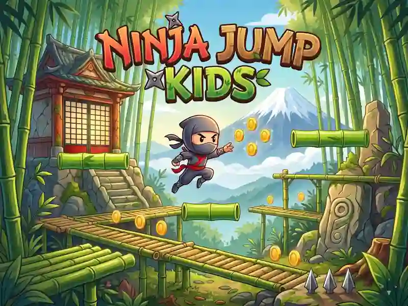Jogo Ninja Jump Kids online