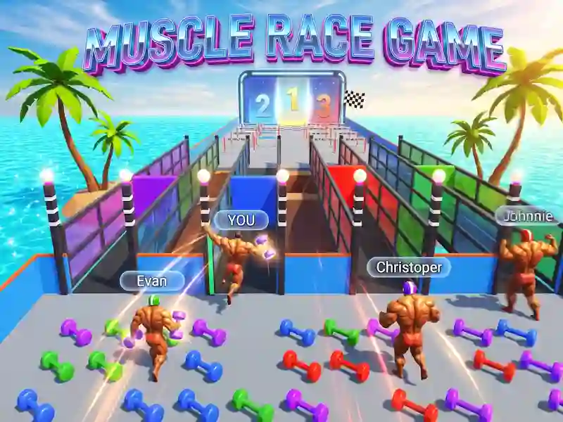 Jogo Muscle Race Game online