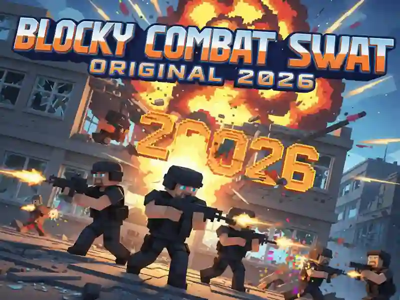 Jogo Blocky Combat Swat Original 2026 online